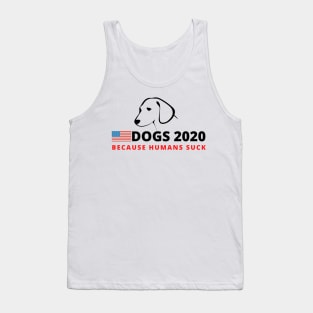 Dogs 2020 - Funny Election Campaign Tank Top